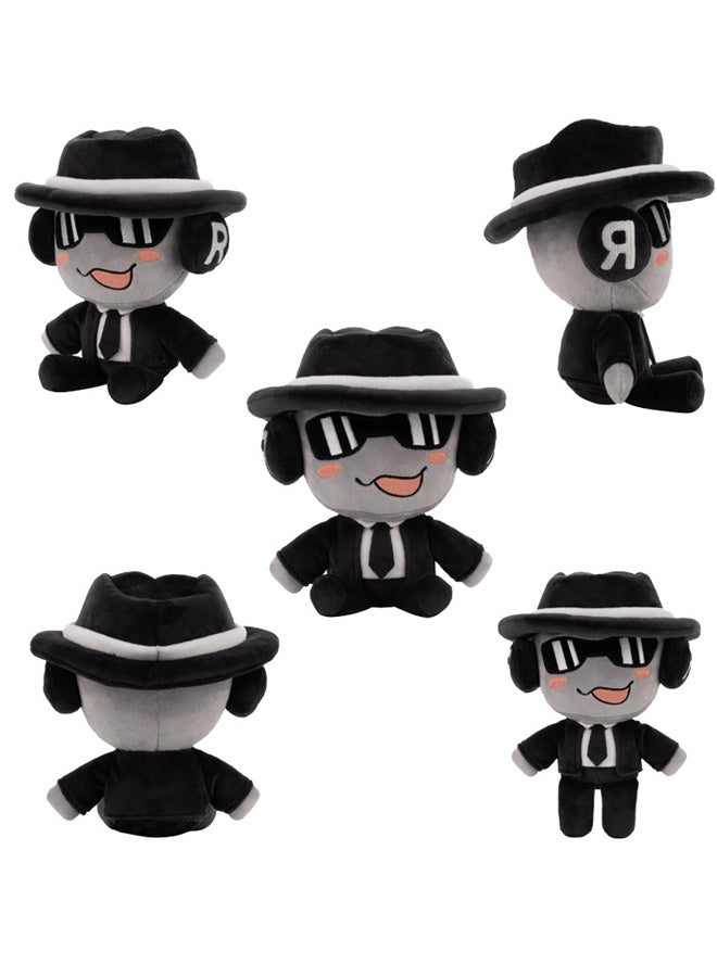 HALAMODO Forsaken Black Plush Toy – 20cm Premium Soft Stuffed Animal, ASTM-Certified Cuddly Companion for Kids (3+) & Adults, Cute Dark-Themed Plush for Halloween Decor/Party, Ideal Birthday Gift & Daily Hugging Toy​ - Image 5