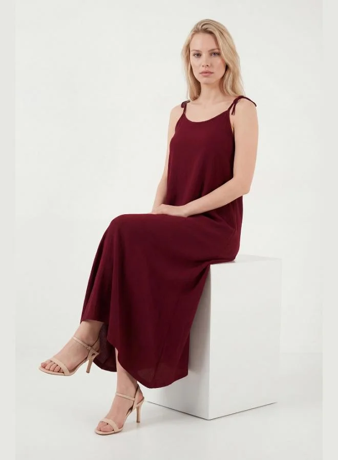 Lela  Lela Regular Fit Strappy Long Dress Women's Dress 5865732 for Women | Best Price UAE