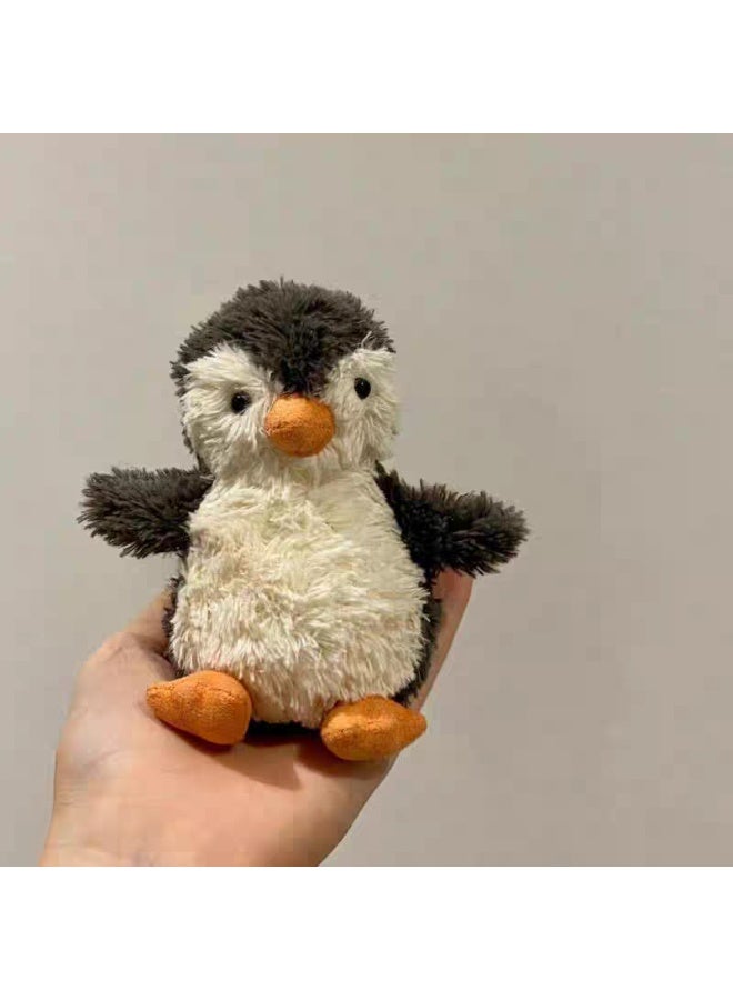 Peanut Penguin Plush Keychain – Cute Couple Bag Charm - Image 4