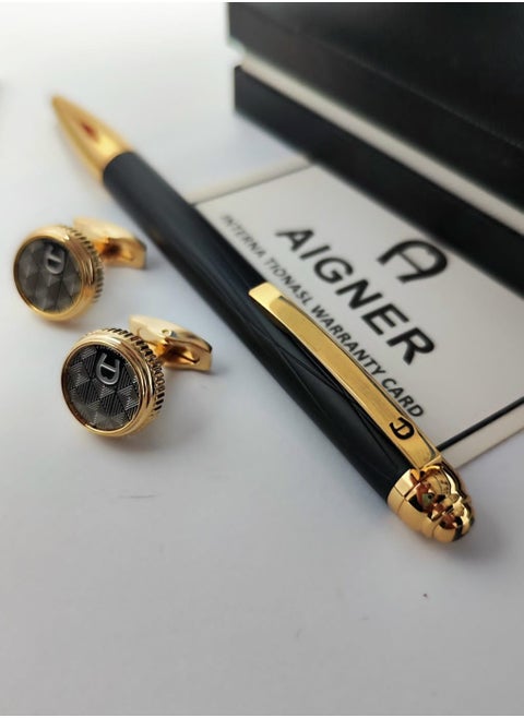 New pen and cufflink, latest version, first class