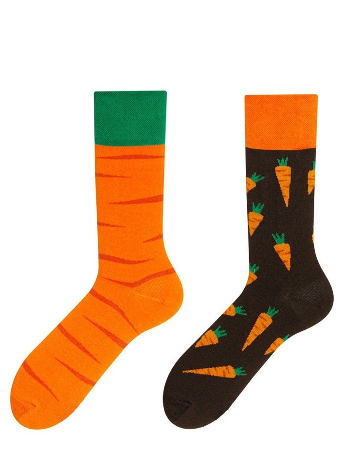 SYNSYB Colorful Novelty Dress Socks - One Size Fits Most, Funny & Funky Patterned Crew Socks for Men & Women - Image 3