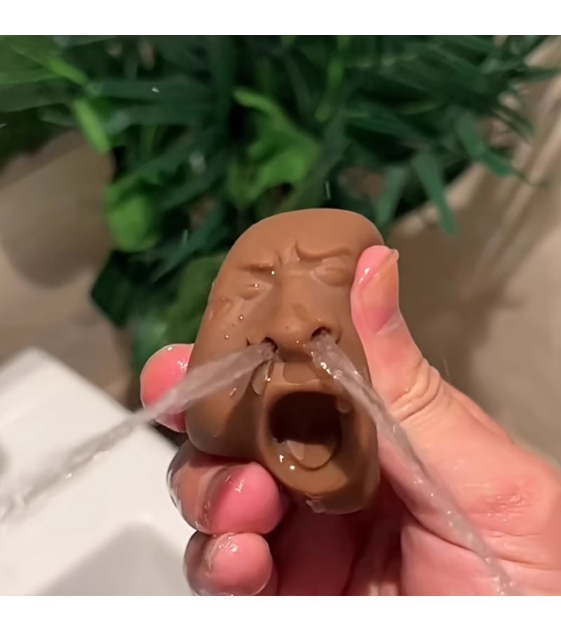 2pc Yawning Tea Pet Funny Water Spray Squeeze Toy Prank Gift for Office Jokers - Image 5