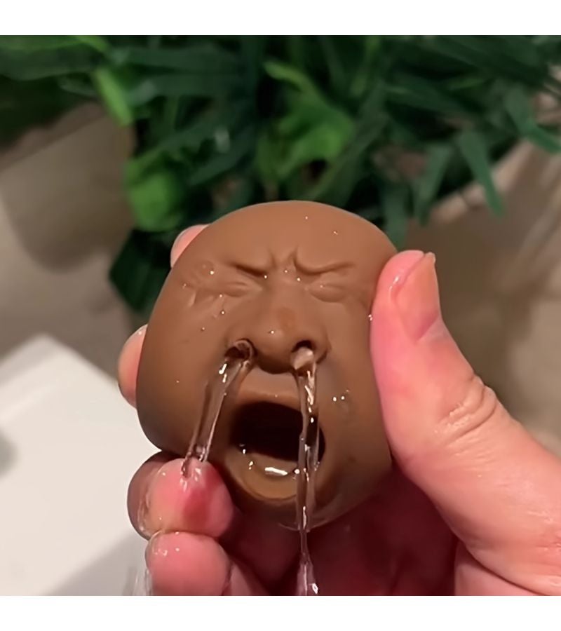 2pc Yawning Tea Pet Funny Water Spray Squeeze Toy Prank Gift for Office Jokers - Image 3