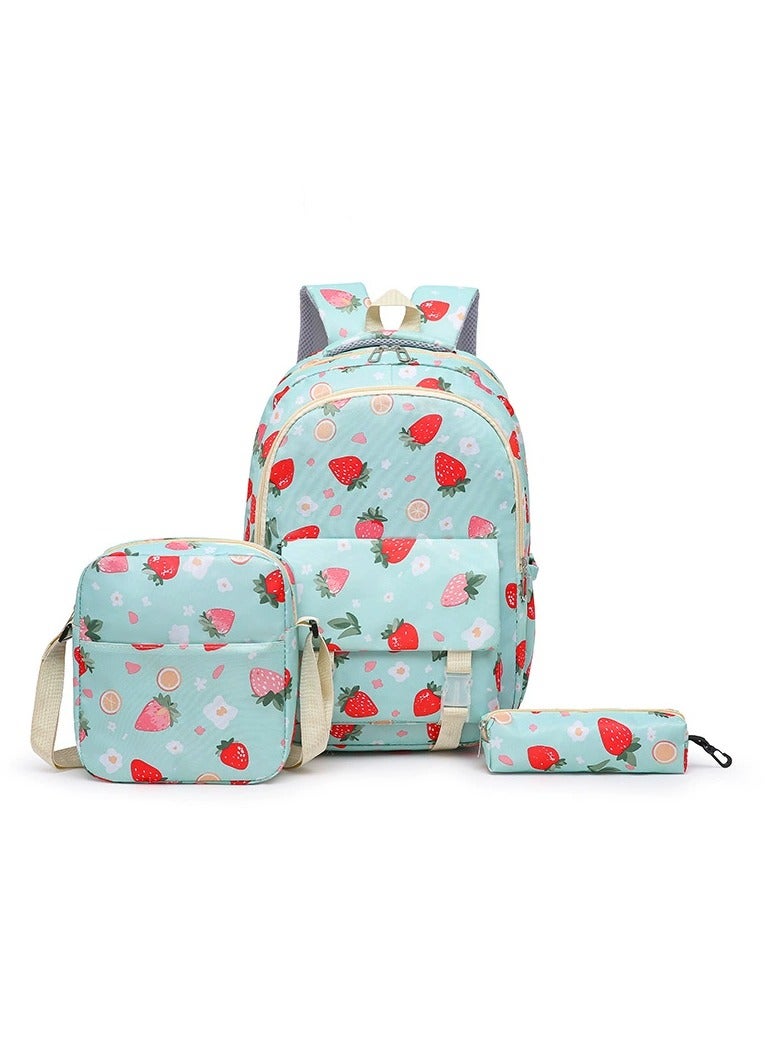 3-piece canvas backpack set - Image 2