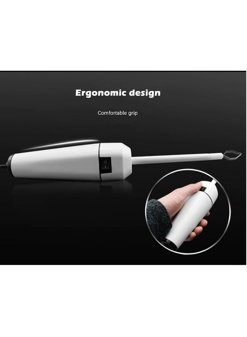 Household Electric Fruit Corer Vegetable Melon Drill Stirrer Spiralizer Kitchen Gadgets Stainless Steel Corer Remover Kitchen Tools  - Image 5