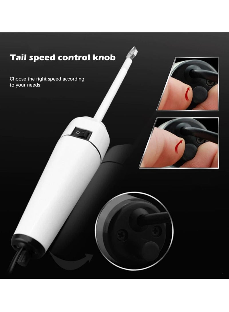Household Electric Fruit Corer Vegetable Melon Drill Stirrer Spiralizer Kitchen Gadgets Stainless Steel Corer Remover Kitchen Tools  - Image 3
