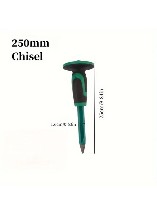 Type 2 Masonry Chisel Chrome Vanadium Steel Sharp Durable Cement Chisel for Carving Peeling Breaking - Image 2