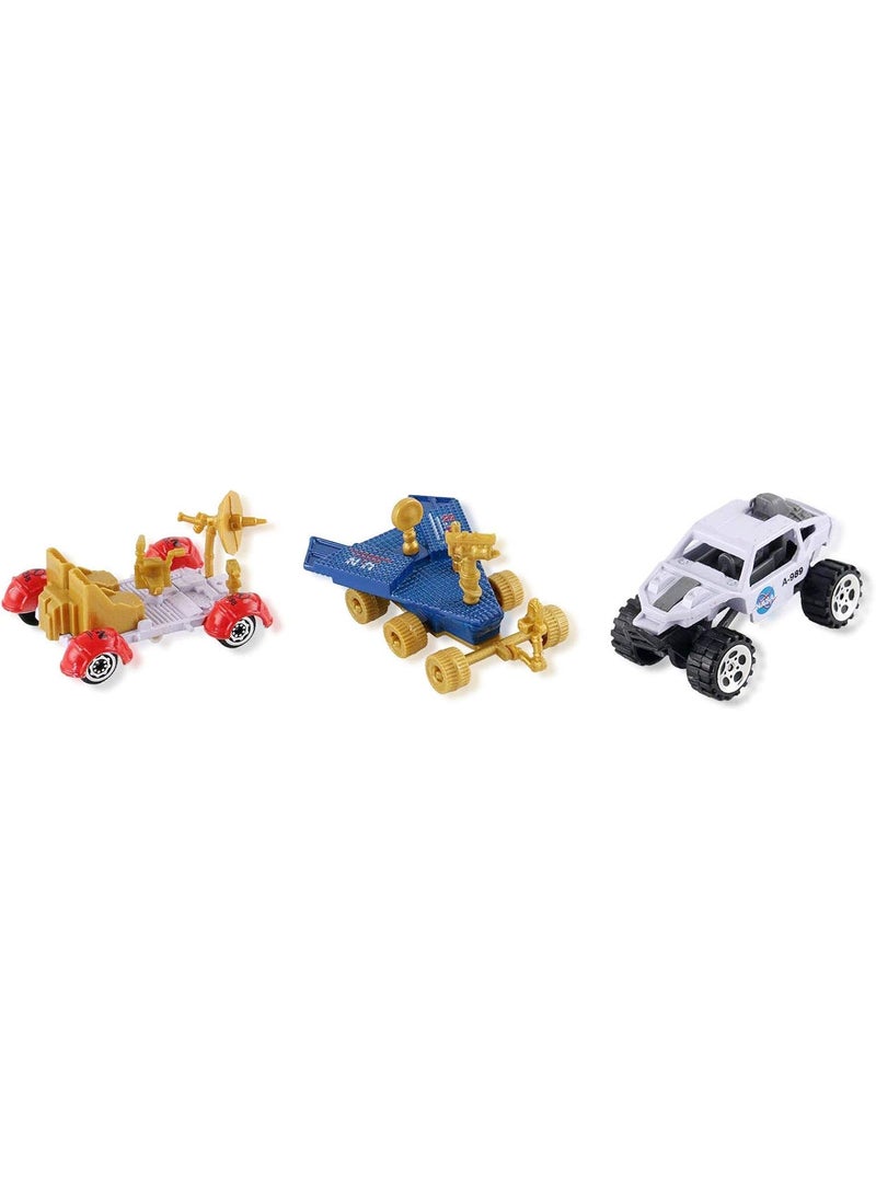 PowerTRC PowerTRC Diecast Space Shuttle Toy for Kids Rocket Ship Pretend Play Toys Astronaut Planet Exploration Space Station Play Set Science Toy for Kids Boys Girls Ages 3 4 5 6 7 8 9 Years Old Fun Gift  - Image 4