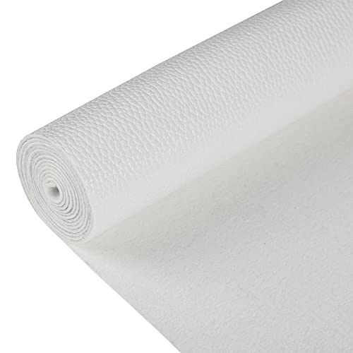 Picheng Solid Colored White Faux Leather Sheets PU Synthetic Leather Perfect for Craft DIY Handmade Jewelry Earrings Bow Making (White) - Image 3
