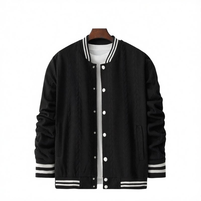 Mens Casual Knit Cardigan Sweater Single Breasted Button Down - Image 2