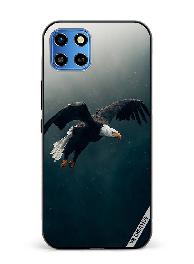 VR CREATIVE Protective Case Cover For Infinix Smart 6 HD Peaky Eagle Design Multicolour - Image 1