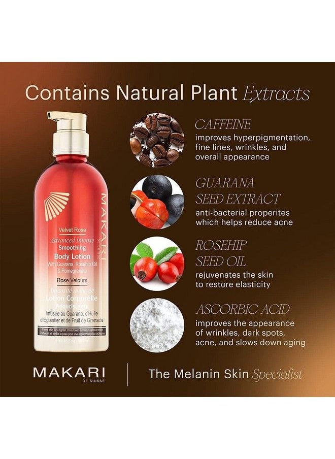 Makari - Velvet Rose Advanced Intense Smoothing Body Lotion (168 Oz) ; Skin Firming And Tightening Lotion And Body Moisturizer ; Antiaging Body Lotion For Dry Skin ; Body Skin Care Products - Image 1