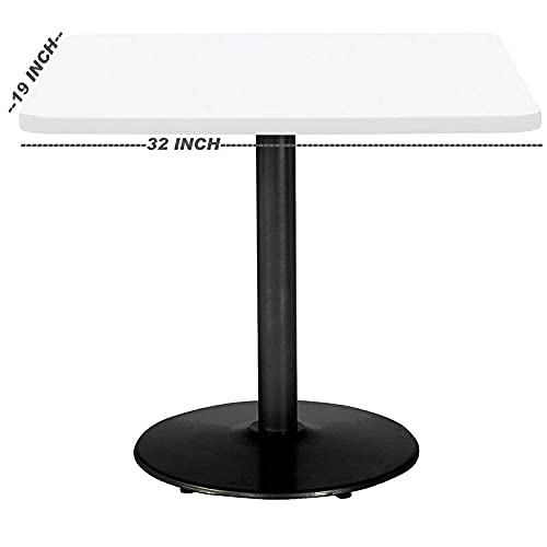 White Table Top Best for Folding Table Brackets Centre Coffee Table Top Both Side White Laminated MDF Board 19 WX32 LX17mm H Glossy Finish ONLY TOP NO Brackets - Image 2