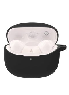 ماركة غير محددة غطاء حافظة لهاتف Anker Soundcore Life Note I/غطاء سيليكون محمول مقاوم للخدش مع حلقة تسلق (أسود) 