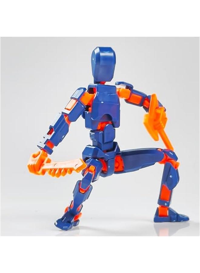 4pcs T13 Action Figure Set, Titan 13 t Action Figure, for Collectors Desktop Decorations, 4 Color with Pliers and Tools Need Assemble - Image 3