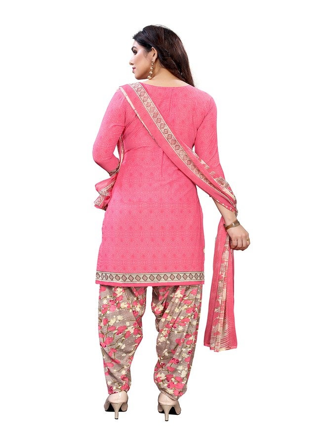 Yashika Women's Printed Unstiched Dress Material(SAMIRA PINK) - Image 2