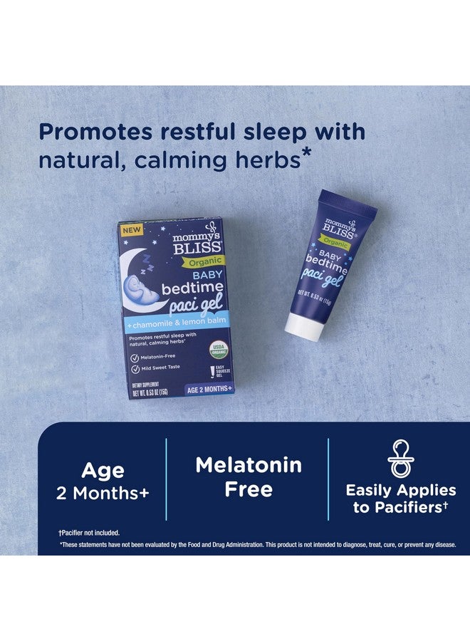 ماما بليس جل ماميز بليس العضوي لنوم الأطفال، يساعد على النوم المريح*، خالي من الميلاتونين، مناسب للأطفال من عمر شهرين فما فوق، 0.53 أونصة سائلة - Image 2