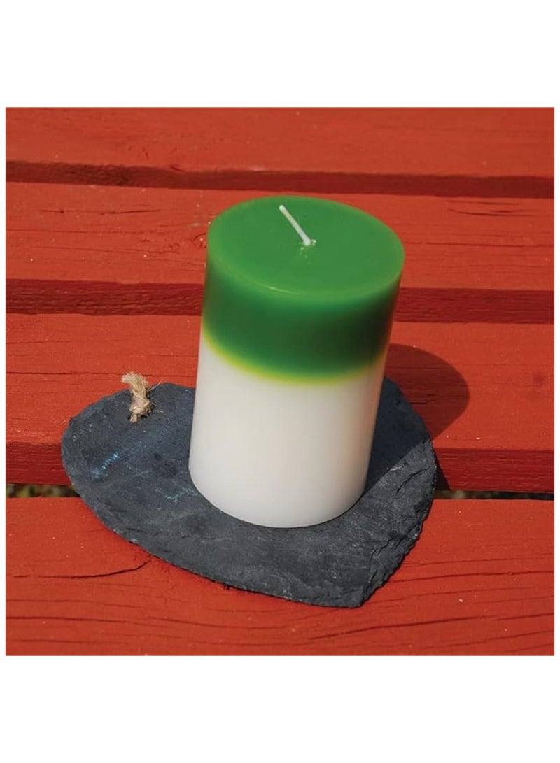 STV Zero In Citronella Color Change Pillar Candle - Image 4