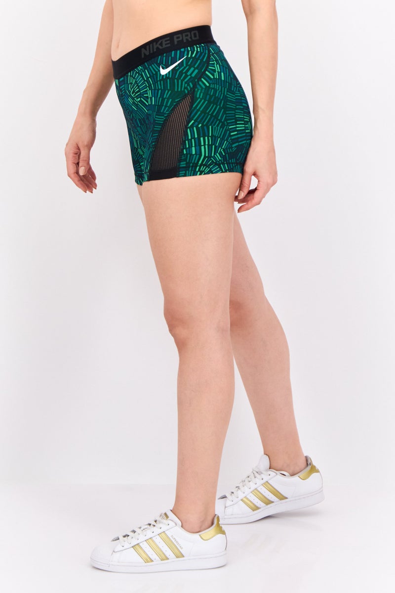 Nike شورتات رياضية نسائية للياقة البدنية، متعددة الألوان - Image 2