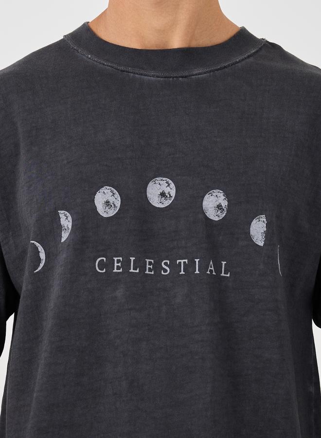 Styli Slogan Print Oversized Crew Neck T-Shirt - Image 3