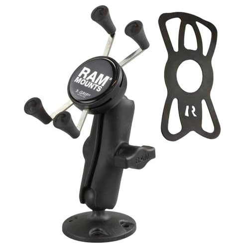 RAM Mounts RAP-B-138-UN7U X-Grip High-Strength Composite Phone Mount with Drill-Down Base with Medium Arm - Image 2