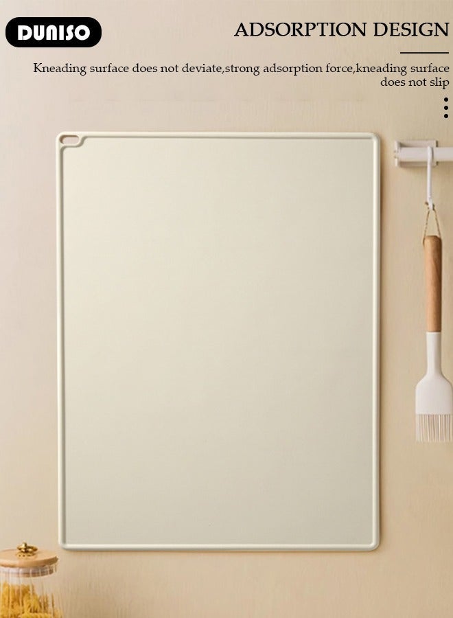 DUNISO Silicone Baking Mat for Rolling Dough, Large Silicone Dough Mat, Non Slip Waterproof Silicone Pastry Mat, Reusable Non Stick Baking Mat for Cookies, Bread, Pizza, Fondant - Image 2