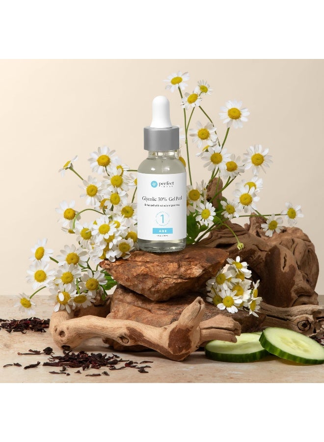 PERFECT IMAGE Glycolic Acid 30% Gel Peel - Enhanced With Retinol And Green Tea Extract (Professional Chemical Peel) - Image 4