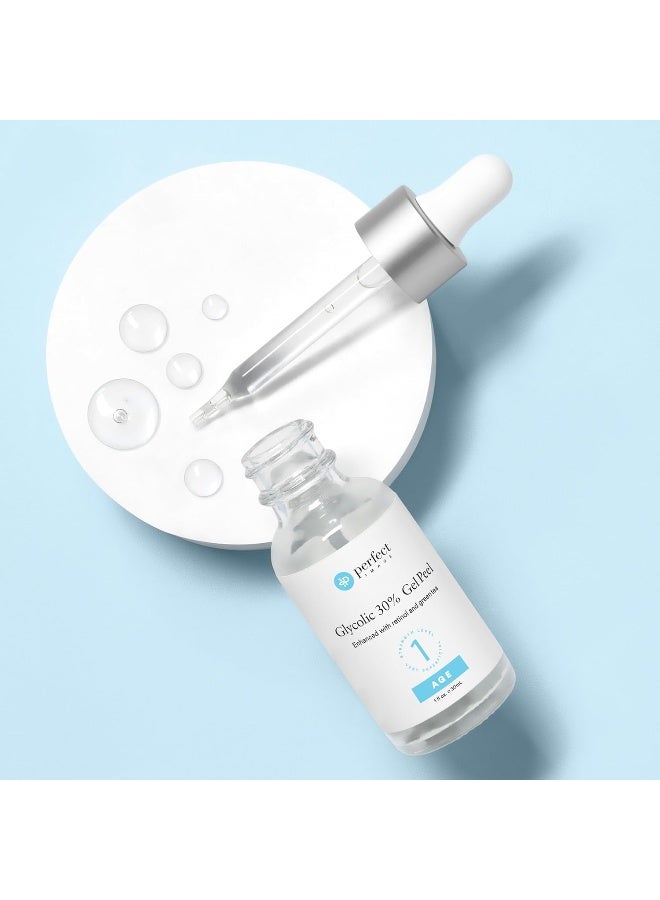 PERFECT IMAGE Glycolic Acid 30% Gel Peel - Enhanced With Retinol And Green Tea Extract (Professional Chemical Peel) - Image 2