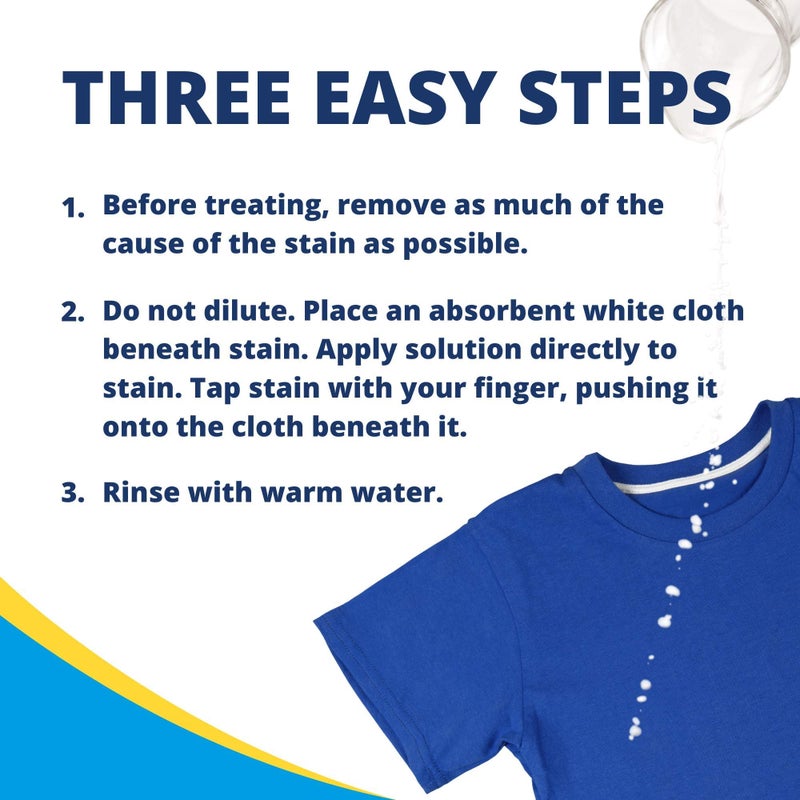 Carbona Stain Devils® #4 – Blood, Dairy & Ice Cream | Professional Strength Laundry Stain Remover | Multi-Fabric Cleaner | Safe On Skin & Washable Fabrics | 1.7 Fl Oz, 1 Pack - Image 4
