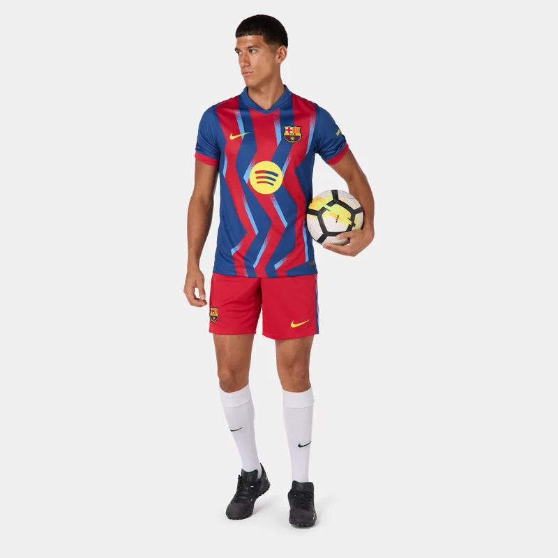 نايكي شورت كرة قدم رجالي برشلونة  الرابع طبق الأصل