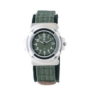 Smith & Wesson Men's Lawman Watch, 3ATM, Glowing Hands, Olive Drab Face, Nylon Strap, Tactical Watch, Precision Quart, Scratch Resistant, Christmas Gift, 40mm - Image 1