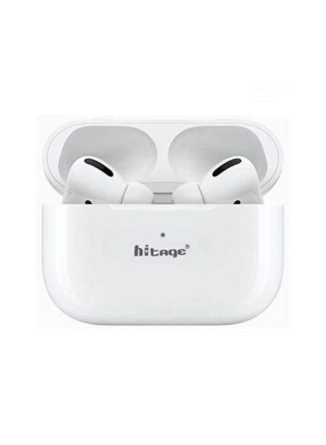 Hitage TWS-195 AIRDOPS 5.0 10 Hours Taking 5 Hours Music Long Battery AIR Speaker PRO Smart CHIP, White - Image 1