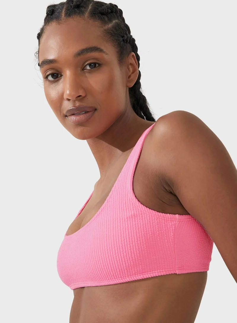 Cotton On Body Scoop Neck Bikini Top