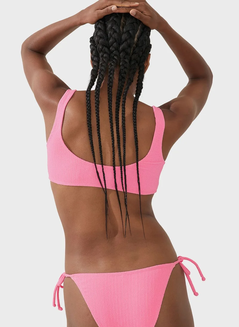 Cotton On Body Scoop Neck Bikini Top