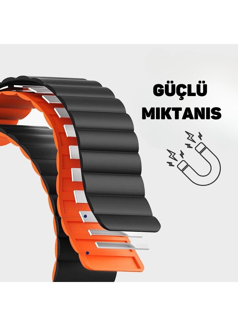 Cosmostech - Apple Watch Compatible 42MM 44MM 45MM 49MM 1/2/3/4/5/6/se/7/8/ultra Smart Watch Ocean Band and Strap - Image 1