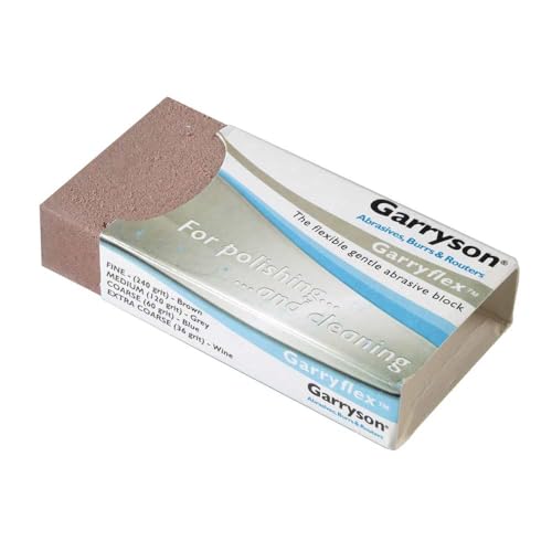Garryson GB240 Garryflex Abrasive Block - Fine 240grit, Brown - Image 4