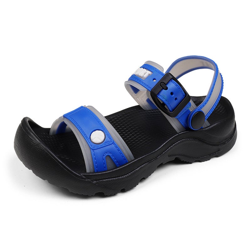 New Children'S Boys Beach Shoes Large Children'S Shoes Men'S Fat Foot Wide Foot Student Sandals Size 30-39 - Image 1