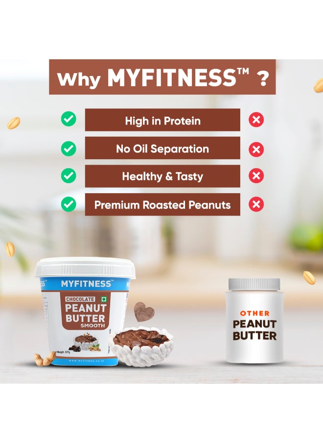 MYFITNESS PB 227g Chocolate SMOOTH  Single - pzsku/Z336DA575D99550DE6907Z/45/_/1728679977/f38515d0-522a-4fb3-af1a-96dba8301568