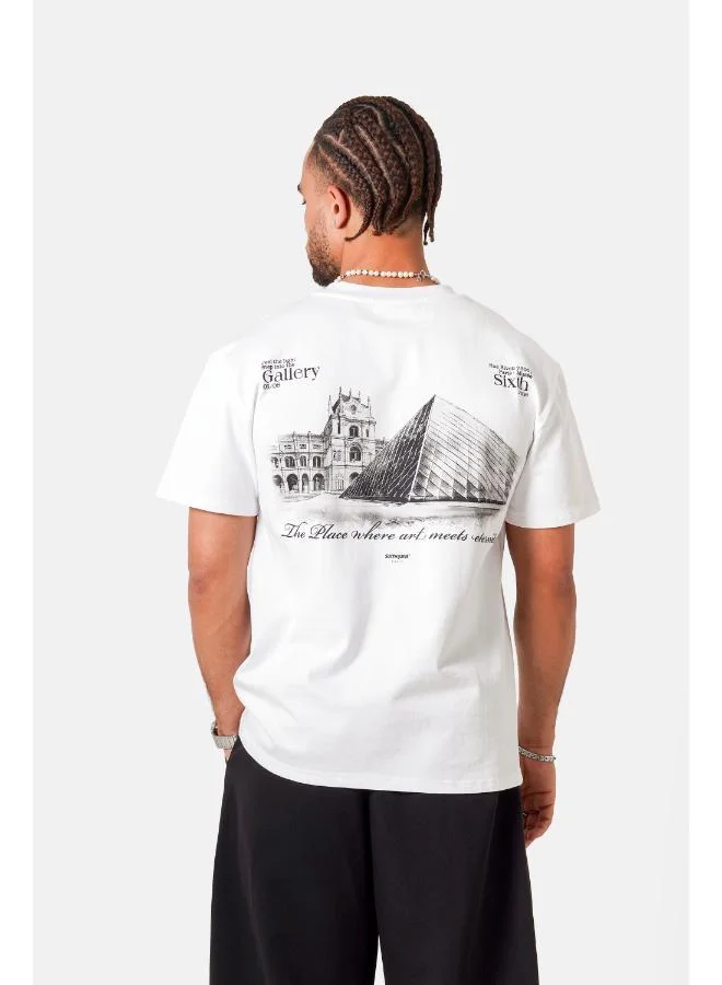 Sixth June Louvre Printed Ss Tshirt