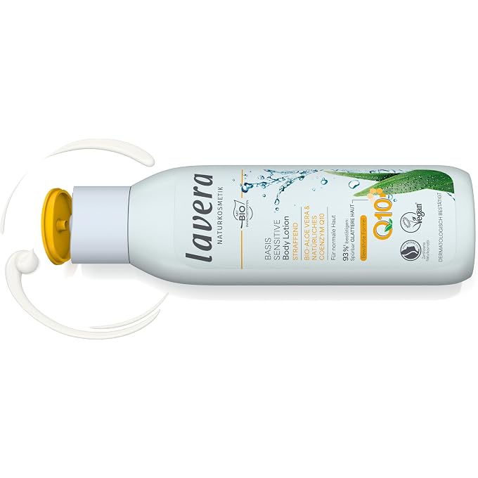 lavera basis sensitiv Body Lotion Firming - aloe vera & natural coenzyme - Image 2