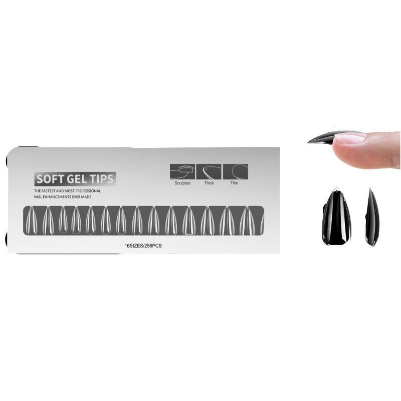 Nail arch nail plate semi frosted nail plate  Transparent - Image 5