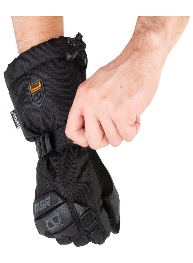 MSR Adventure Motorcycle Cold Weather Riding Gloves (Medium) - Image 4