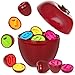 FQKIOMY Apple ToyMontessori Educational Learning Number Matching Color Sorting Toys for Toddlers 13Fine Motor Shape Puzzle Toddler Activities Easter Basket Stuffers Gift for Boys Girls - Image 2