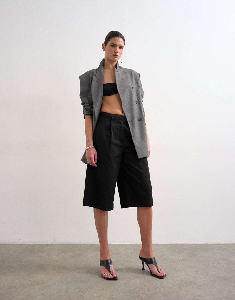 TOPSHOP Longline Cargo Short Woven - Image 1