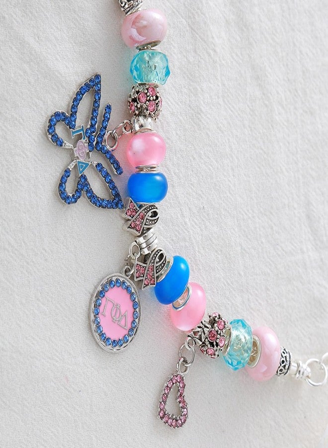 HUSURU GPD Society Group Symbol Butterfly Greek Letter Gamma Phi Bracelet Sorority 1943 Women Jewelry for Members Gifts - Image 2
