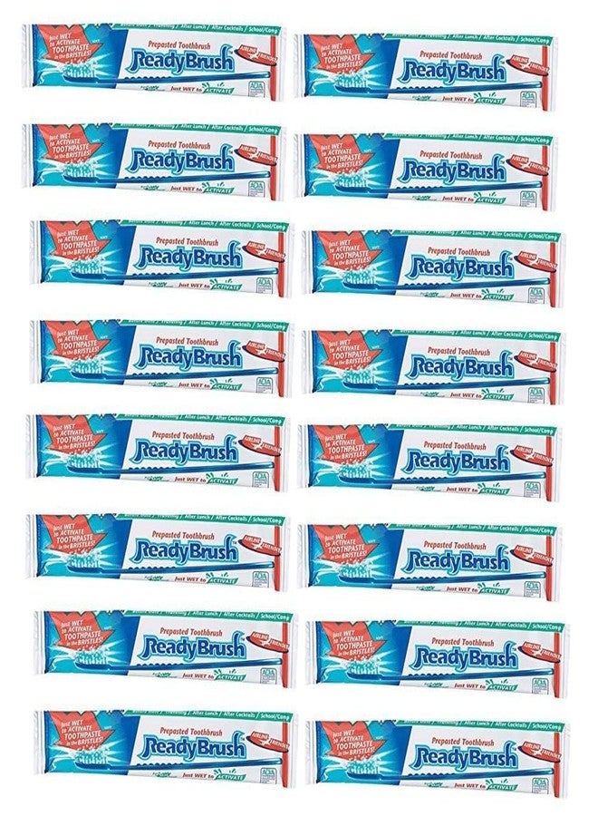 Readybrush فرشاة أسنان ReadyBrush قابلة لإعادة الاستخدام ومجهزة مسبقًا - عبوة من 30 فرشاة - صنع في الولايات المتحدة الأمريكية - Image 1