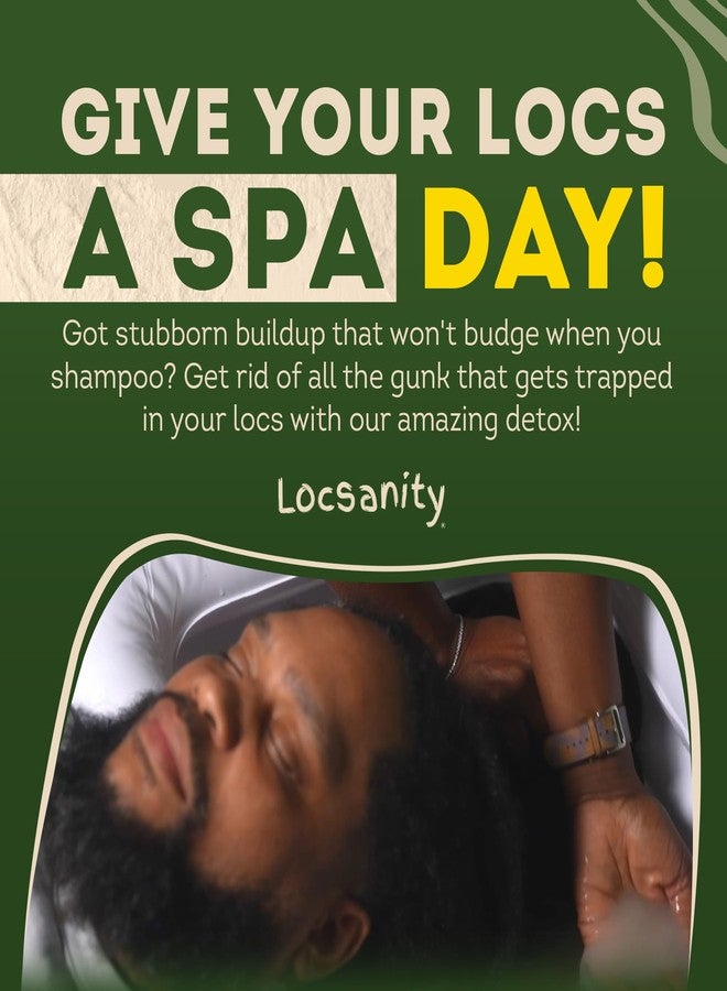 Locsanity Dreadlock Natural Hair Deep Clean Detox and Rejuvenate Dreadlock Powder - ACV Alternative - Image 4