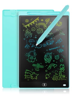 Sportify The Brand LCD Writing Tablet, Drawing Writing Board, Erasable Colorful Screen Drawing Doodle Board, Doodle Pad Toys for Kids Adults Learning & Education, Gift for Boys & Girls 8.5 Inch Blue & Pink  - Image 1