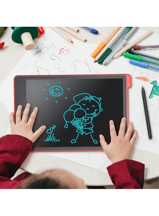 لوح كتابة LCD، لوح رسم، لوح رسم شاشة ملون قابل للمسح، ألعاب لوح رسم للأطفال والكبار للتعلم والتعليم، هدية للأولاد والبنات 8.5 بوصة متعدد الألوان - view 2