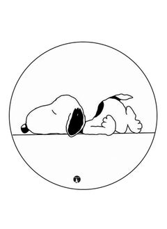 RKN Snoopy Printed Mouse Pad Multicolour 